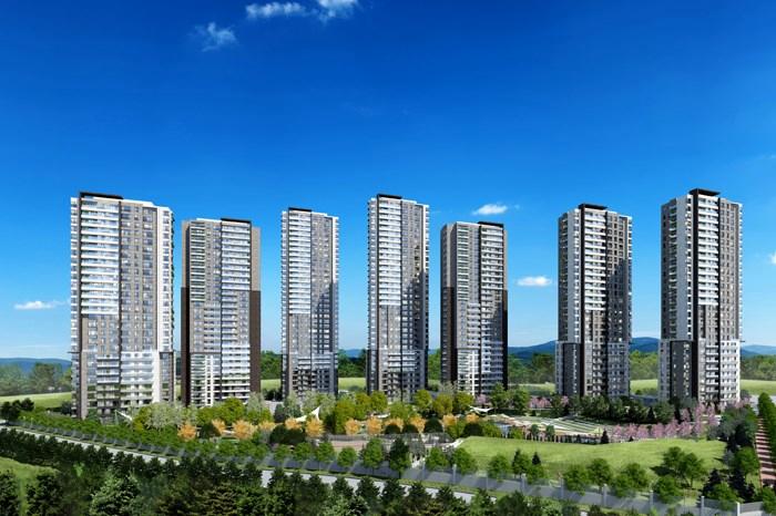 Kent İncek Gölbaşı / Ankara proje görünümü