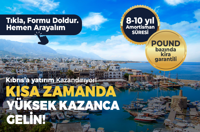 Kıbrıs’a Yatırım Kazandırıyor Girne / KKTC proje görünümü