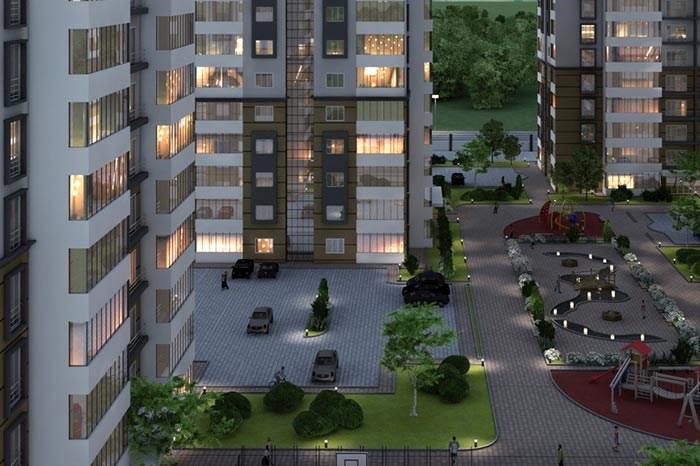 Koloğlu Batı Park Sincan / Ankara proje görünümü