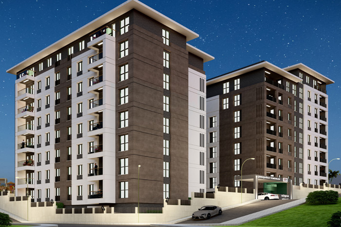 Köşem Sitesi Pendik / İstanbul proje görünümü 1