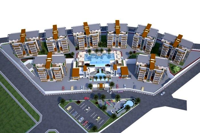 Kule Park Residence Kuşadası / Aydın proje görünümü