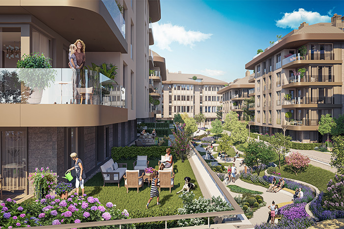 Litus İstanbul Üsküdar / İstanbul proje görünümü 1