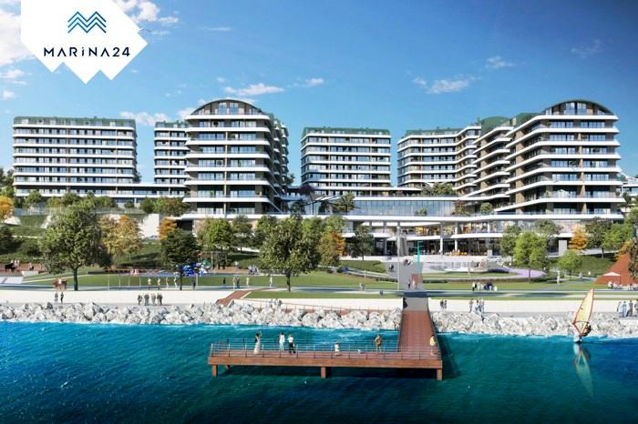 Marina 24 Büyükçekmece / İstanbul proje görünümü
