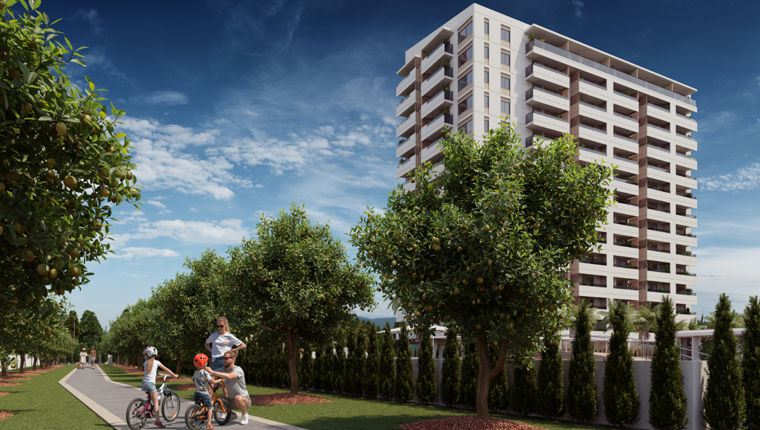MB Azure Resort Mezitli / Mersin proje görünümü 1
