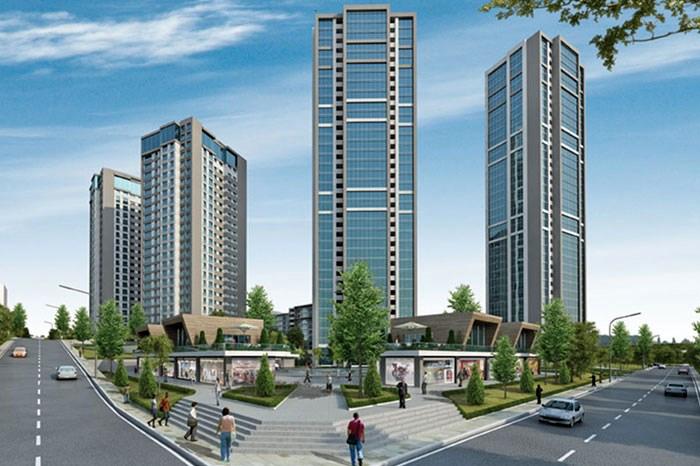 Metropark Küçükçekmece / İstanbul proje görünümü