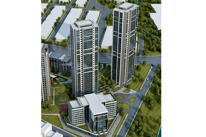 Metropark Towers Küçükçekmece / İstanbul proje görünümü