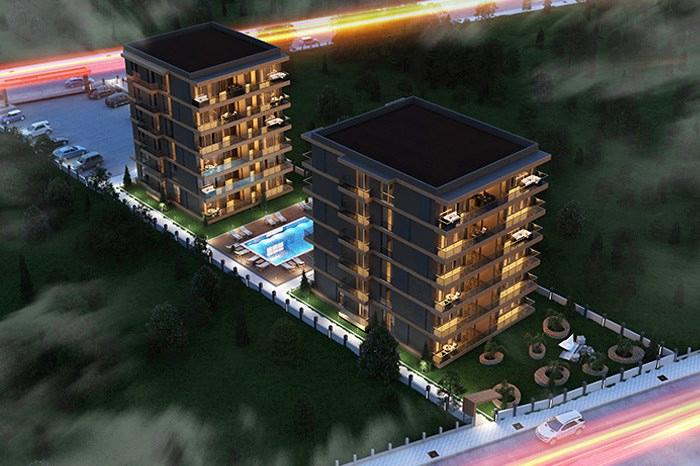 Mykale Boğaziçi Merkez / Çanakkale proje görünümü