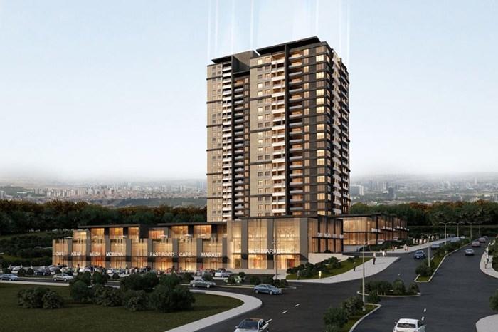 Nevalife Ankara Çayyolu / Çankaya / Ankara proje görünümü 1