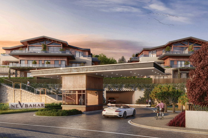 Nevbahar Kemer Konakları Eyüpsultan / İstanbul proje görünümü