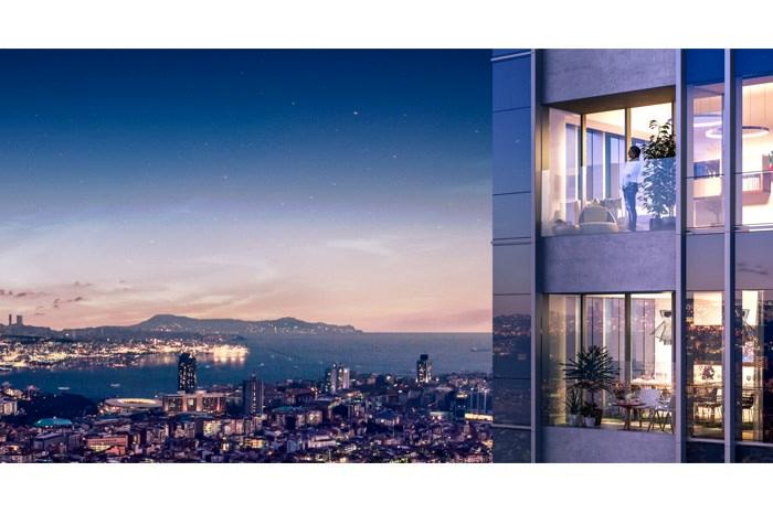 Nidapark Bomonti Şişli / İstanbul proje görünümü