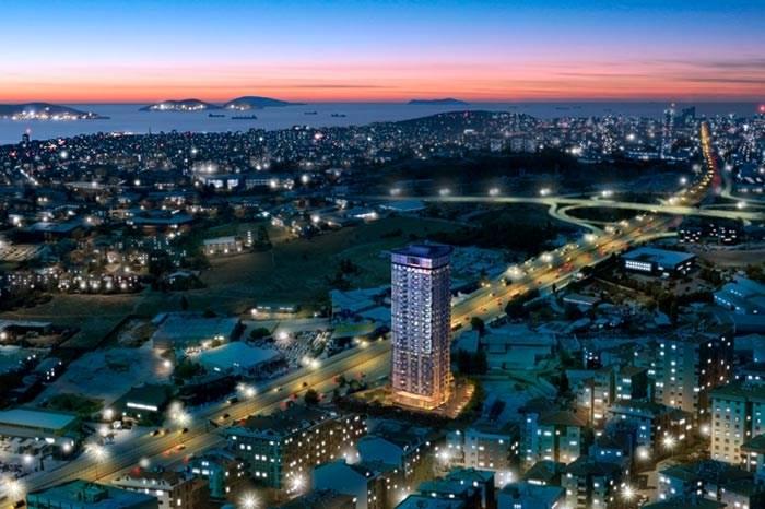 NND 100 Tower Kartal / İstanbul proje görünümü 1