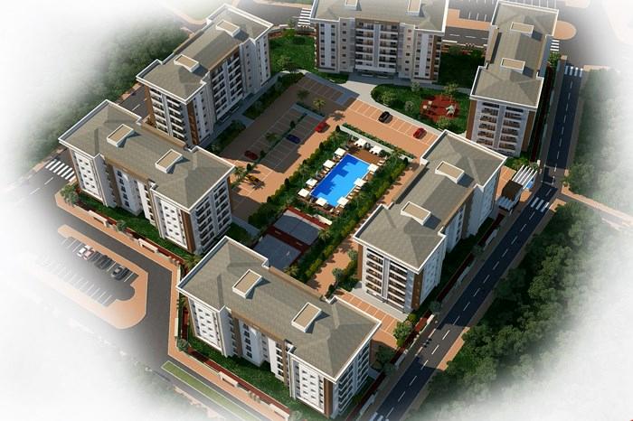 Note 27 Elegance Kepez / Antalya proje görünümü