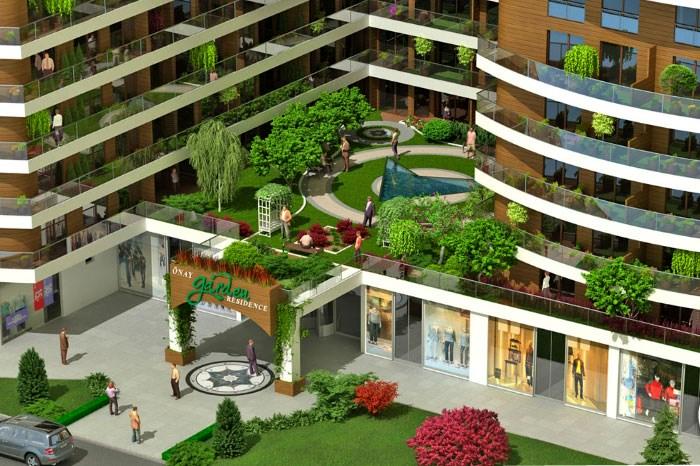 Önay Garden Residence Esenyurt / İstanbul proje görünümü 1