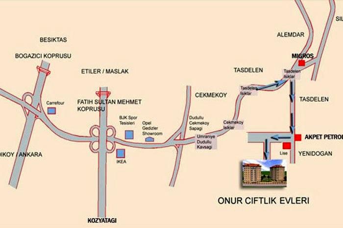 Onur Çiftlik Evleri Çekmeköy / İstanbul proje görünümü 1