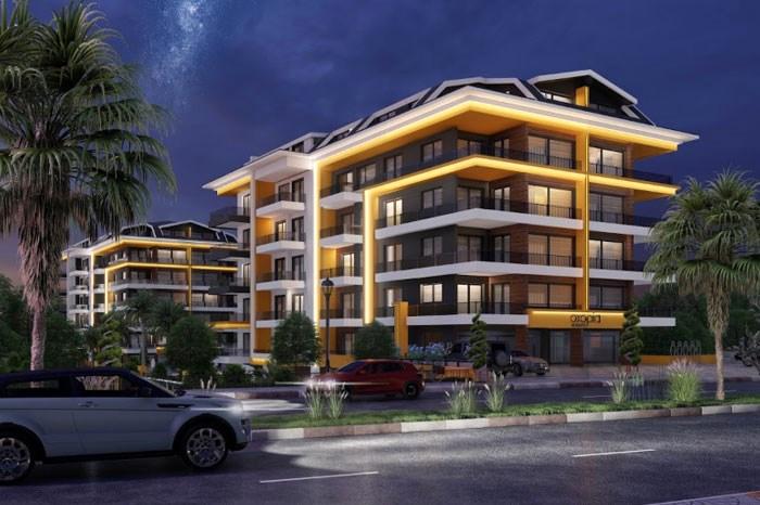 Oxopia Residence Alanya / Antalya proje görünümü