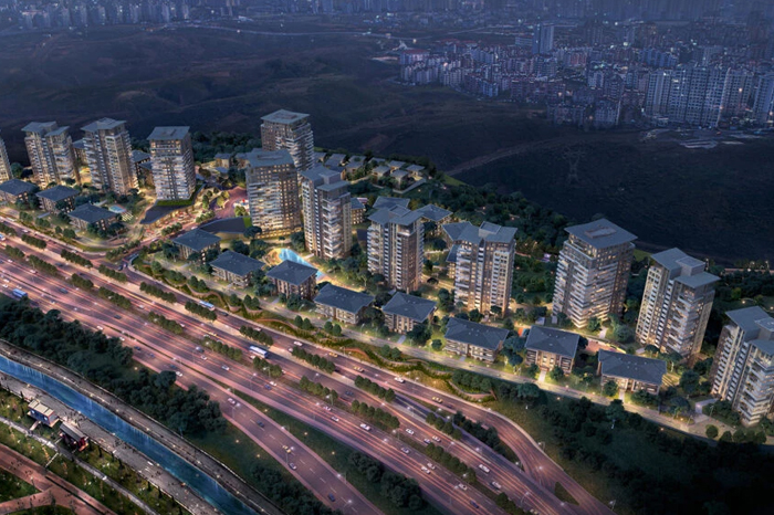 Oyakkent Silüet 3 Başakşehir / İstanbul proje görünümü