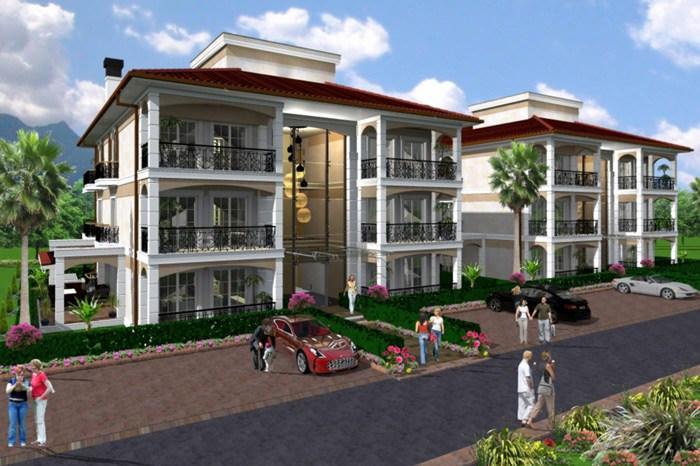Pal City Konakları 2 Merkez / Antalya proje görünümü