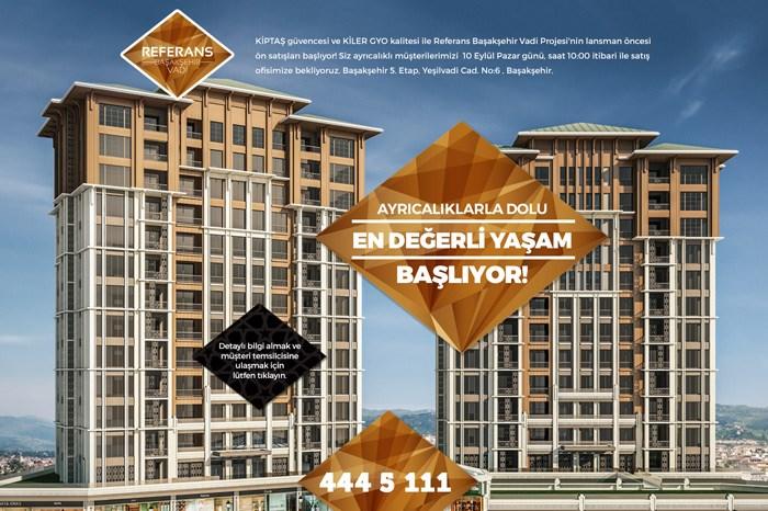 Referans Başakşehir Vadi Başakşehir / İstanbul proje görünümü 1