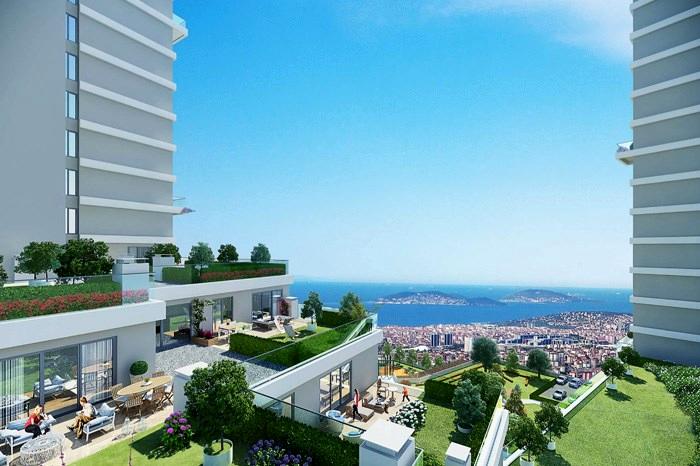 Rönesans Sayfiye Kartal / İstanbul proje görünümü 1