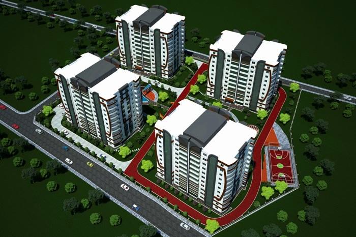 Şahin Tepesi Merkez / Adıyaman proje görünümü