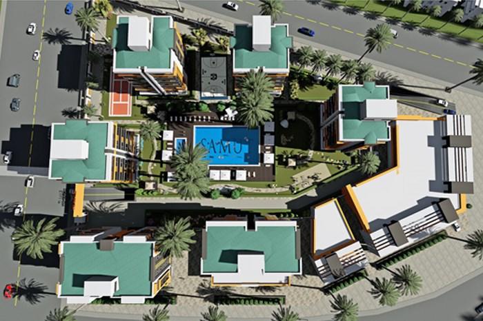 Samut Comfort City Kepez / Antalya proje görünümü