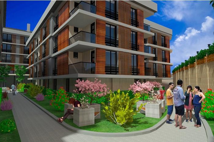 Şehr-i Sefa Konakları Üsküdar / İstanbul proje görünümü 1