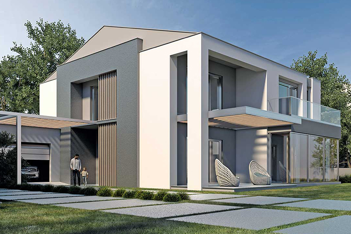 Shelton Villaları Bowie Gölbaşı / Ankara proje görünümü