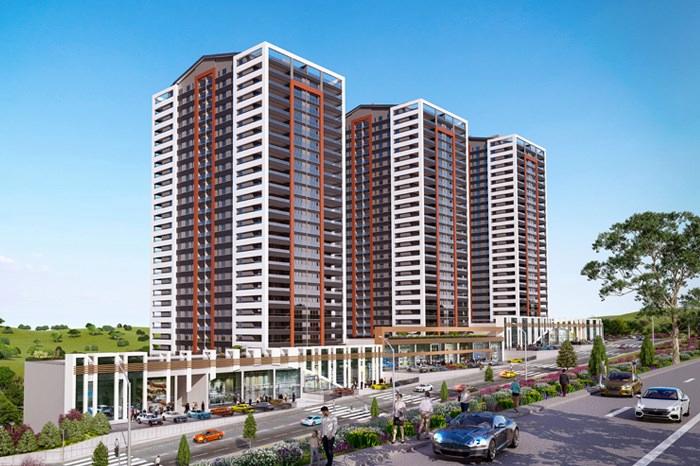 Skyline Tower Mamak / Ankara proje görünümü