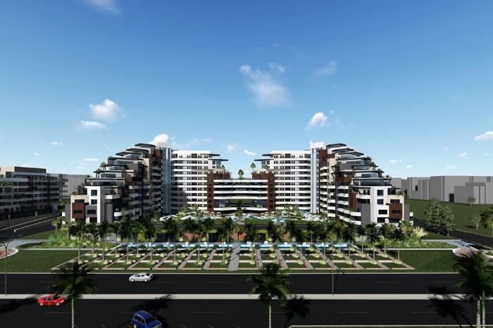 Sunis Blue Residence Konyaaltı / Antalya proje görünümü
