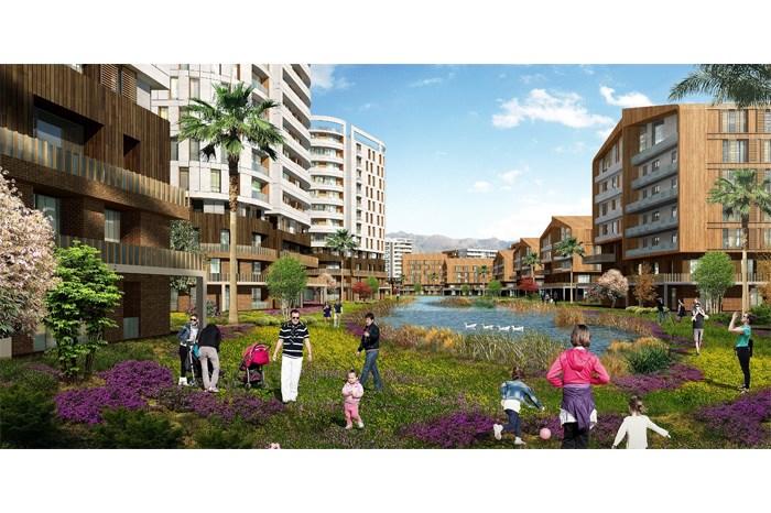 Sur Yapı Antalya Kepez / Antalya proje görünümü