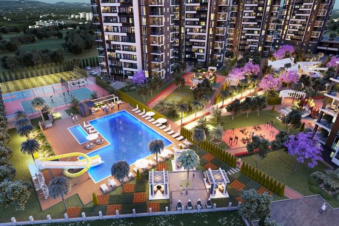 Tekbaş City Seyhan / Adana proje görünümü