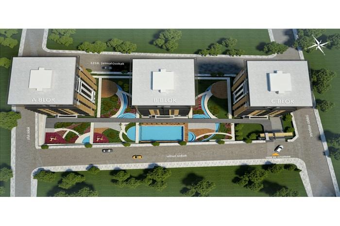 The 34 Halkalı Küçükçekmece / İstanbul proje görünümü