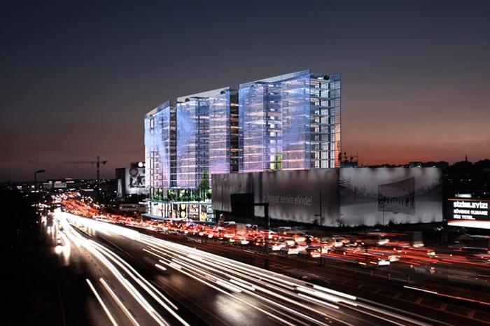 The İstanbul Merter Office Güngören / İstanbul proje görünümü