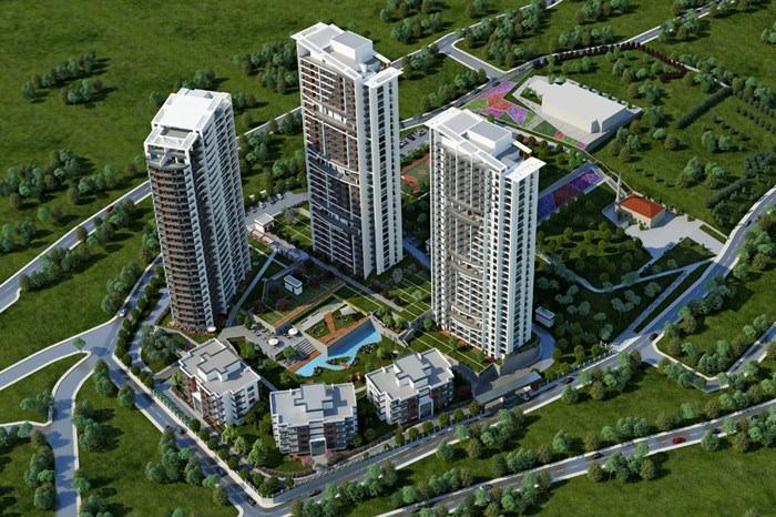Tual Adalar Kartal / İstanbul proje görünümü 1