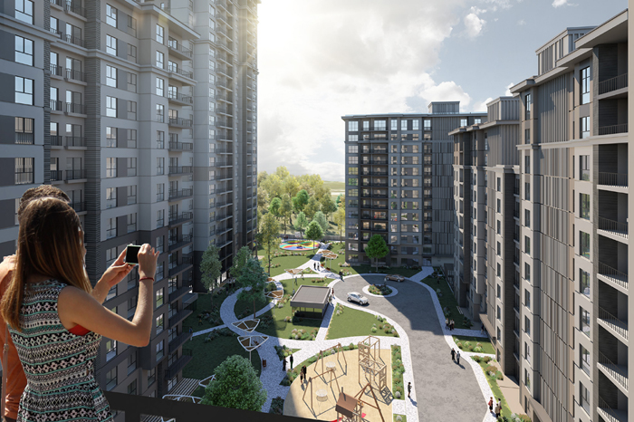 Tual Comfort Ispartakule Başakşehir / İstanbul proje görünümü 1