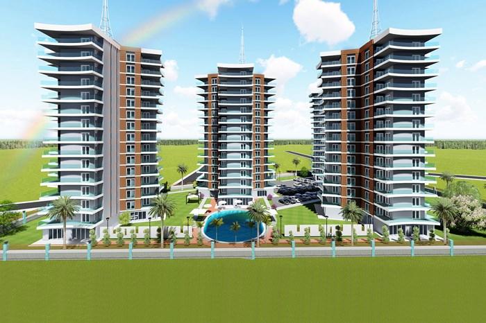 TÜRKÇEV Menekşe Konutları Çukurova / Adana proje görünümü