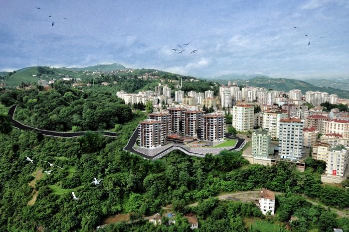 Usta Kent Ortahisar / Trabzon proje görünümü 1