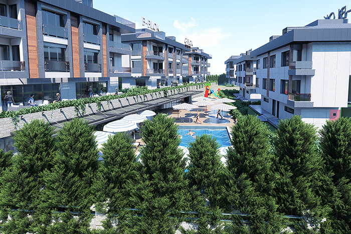 Yaşam Vadisi Konakları Beylikdüzü / İstanbul proje görünümü 1
