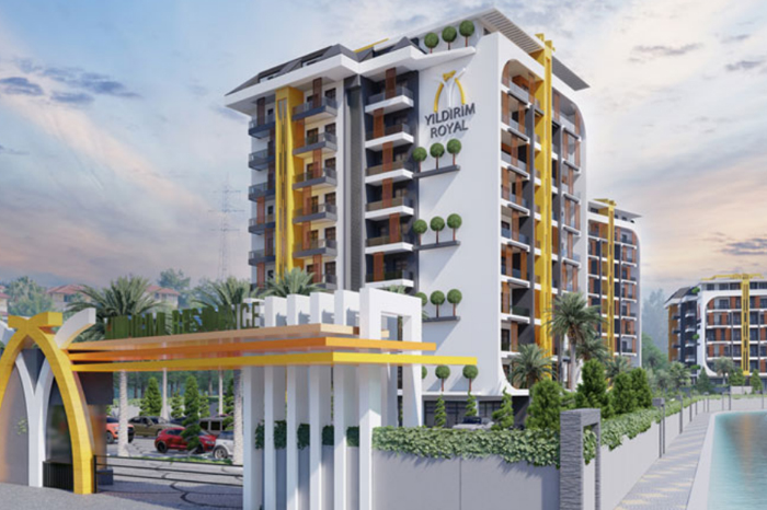 Yıldırım Royal Alanya / Antalya proje görünümü