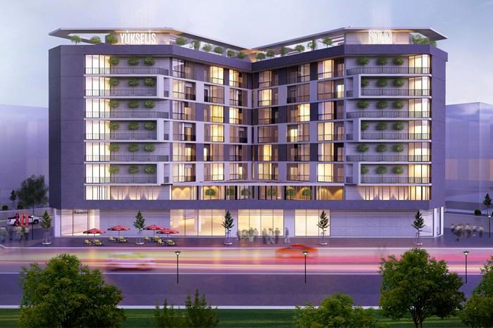 Yükseliş Nova Bornova / İzmir proje görünümü 1
