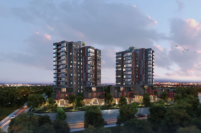 AP Forest Gate Yenimahalle / Ankara proje görünümü