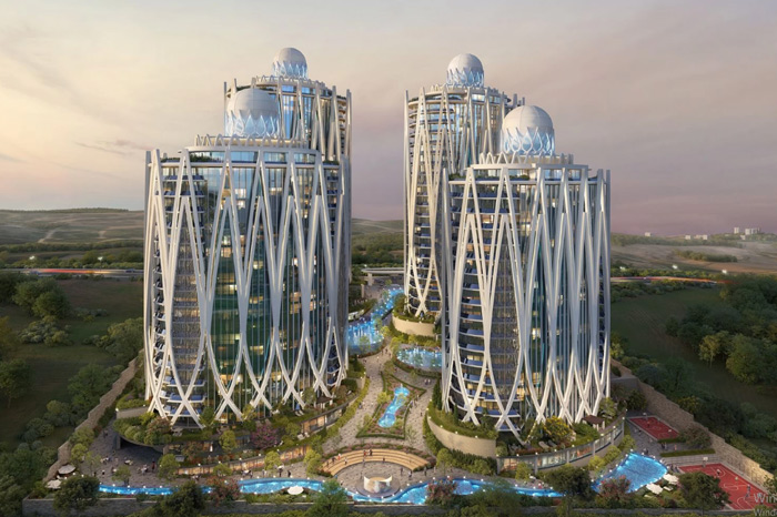 Zeray Future Deluxe City Etimesgut / Ankara proje görünümü